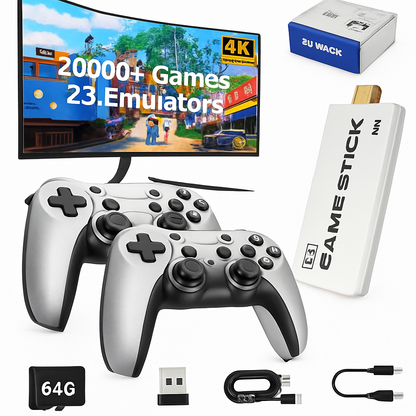 Handheld Game Console Linux System IPS Screen Portable Pocket Video Player 64GB 128GB Games Handheld Game Video Player Console