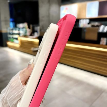 Phone Case For iPhone 14 13 15 16 Pro Max 17 Air 16E 12 11 X XS 8 Plus SE2022 Crossbody Adjustable Lanyard Strap Rope Soft Cover