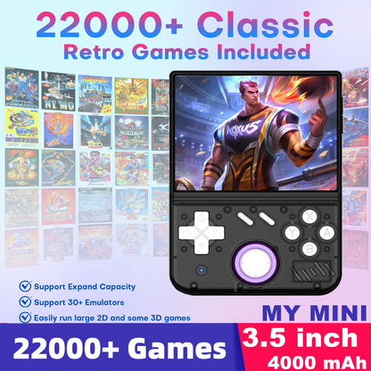 Handheld Game Console Linux System IPS Screen Portable Pocket Video Player 64GB 128GB Games Handheld Game Video Player Console