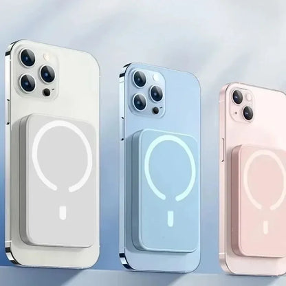 For Magsafe Power Bank 10000mAh Portable Auxiliary Spare External Magnetic Battery Pack Wireless Charger For Iphone 13 14 15 16