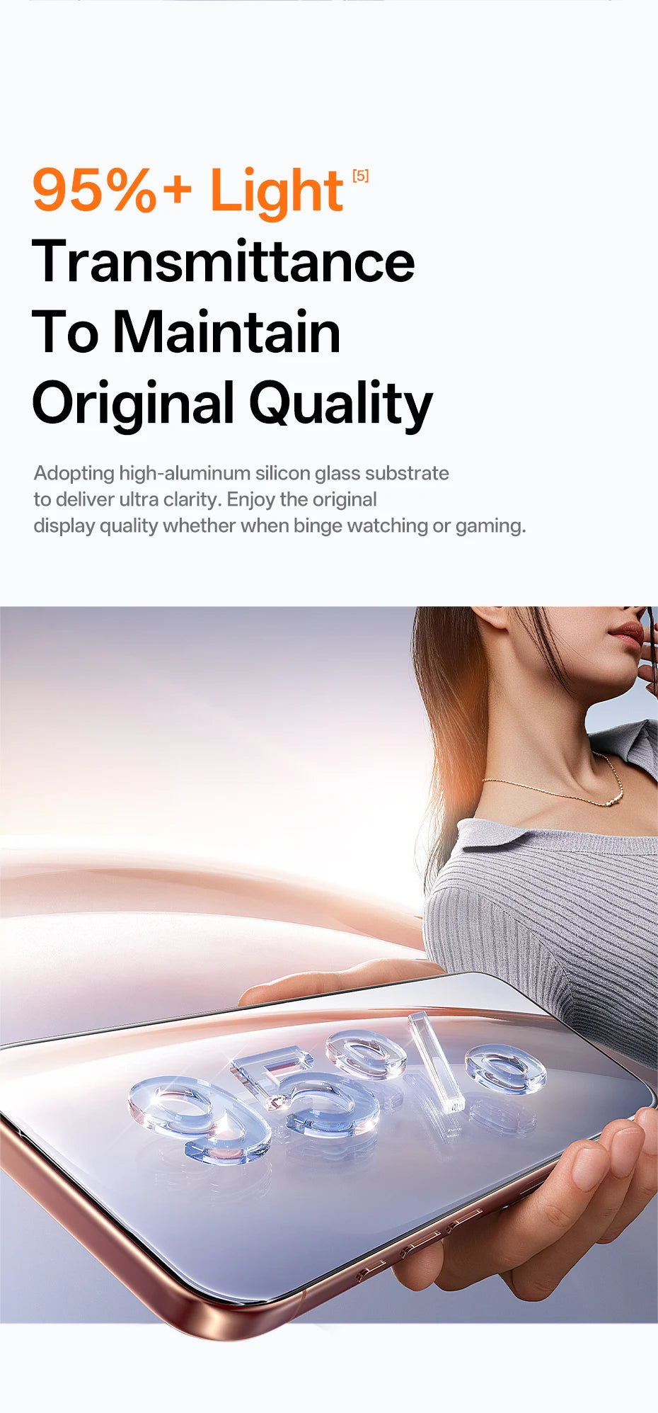 Baseus Tempered Glass for iPhone 17 16 15 14 13 12 Pro Max Screen Protector HD With Cleaning Kit Anti Peeping Dust-proof Glass