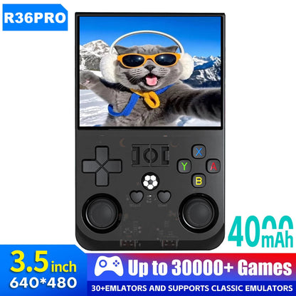 Handheld Game Console Linux System IPS Screen Portable Pocket Video Player 64GB 128GB Games Handheld Game Video Player Console