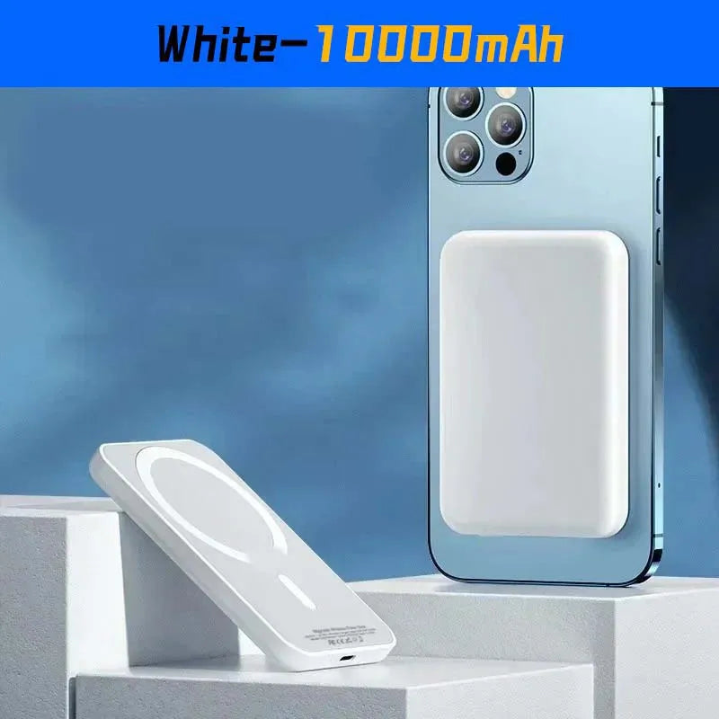 For Magsafe Power Bank 10000mAh Portable Auxiliary Spare External Magnetic Battery Pack Wireless Charger For Iphone 13 14 15 16