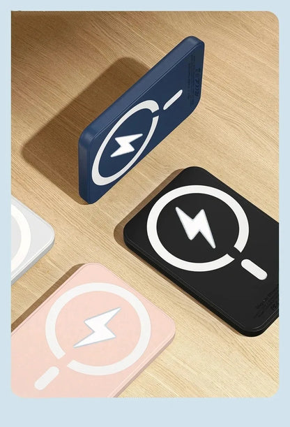 For Magsafe Power Bank 10000mAh Portable Auxiliary Spare External Magnetic Battery Pack Wireless Charger For Iphone 13 14 15 16